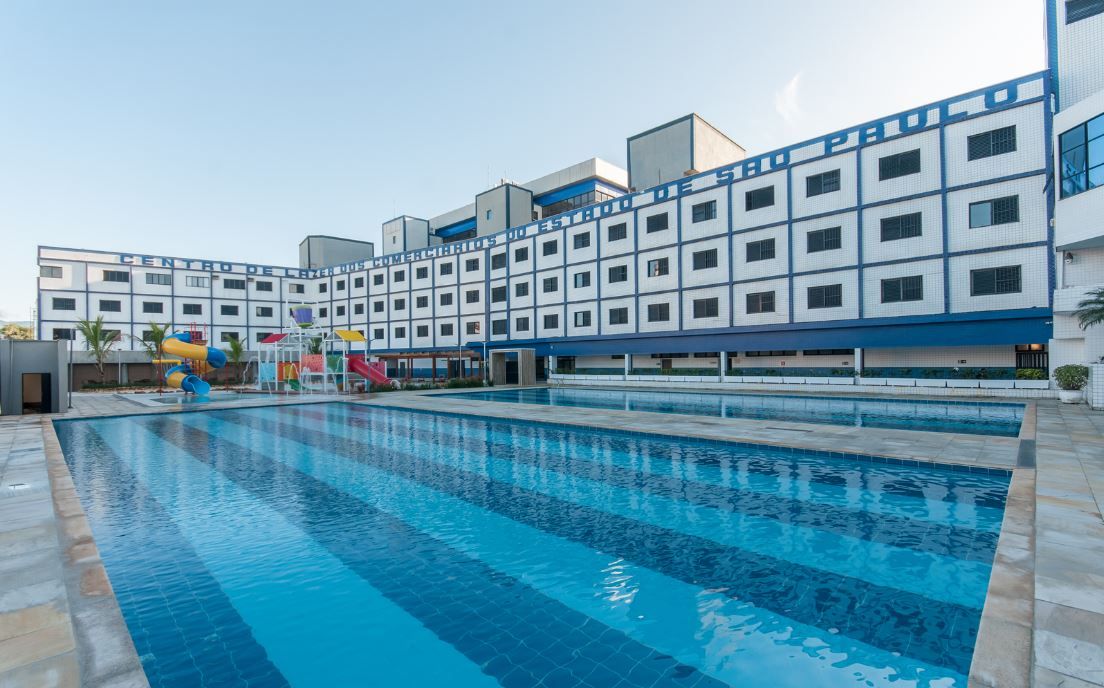 Centro de Lazer dos Comerciários em Praia Grande anuncia recesso de dois meses para obras e melhorias