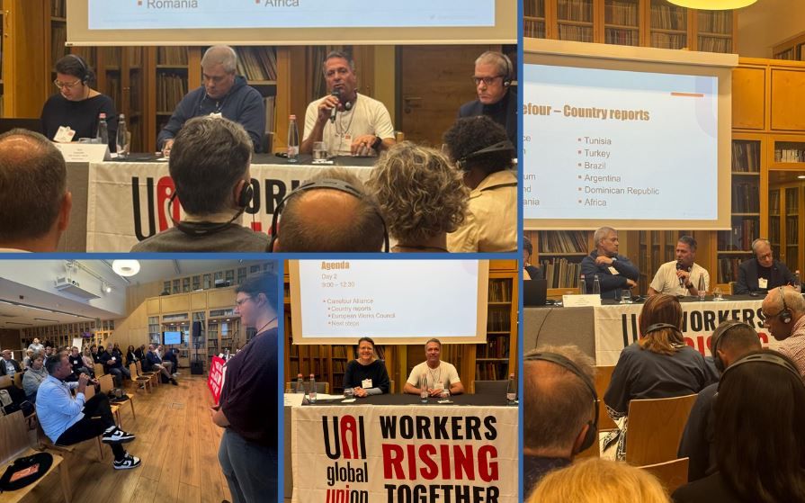 João Peres Fuentes participa de reunião da UNI Global Union em Budapeste