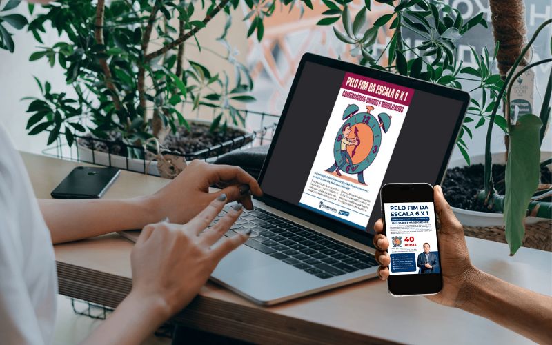 Boletins intensificam luta unitária dos comerciários pelo fim da escala 6x1 e adoção da 5x2