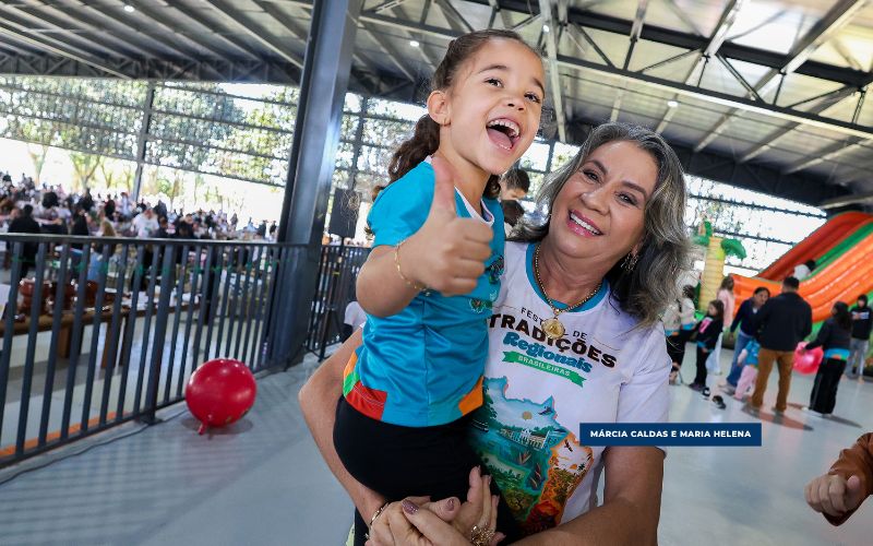 Brinquedoteca faz a alegria das crianças no Festival de Tradições Regionais Brasileiras