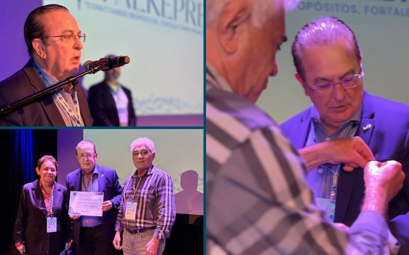 Sindeepres homenageia Motta