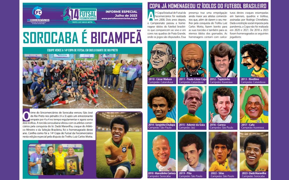 Informe Especial traz cobertura completa da 14ª Copa de Futsal