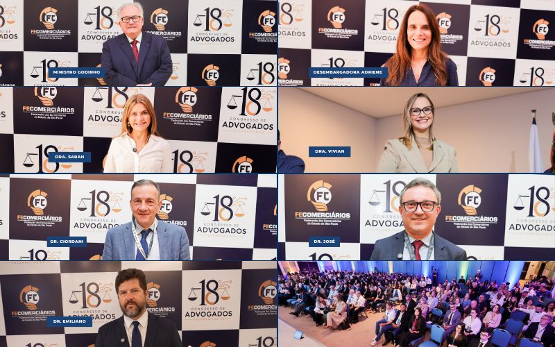 Qualificadas, palestras garantem o sucesso do 18º Congresso de Advogados da Federação