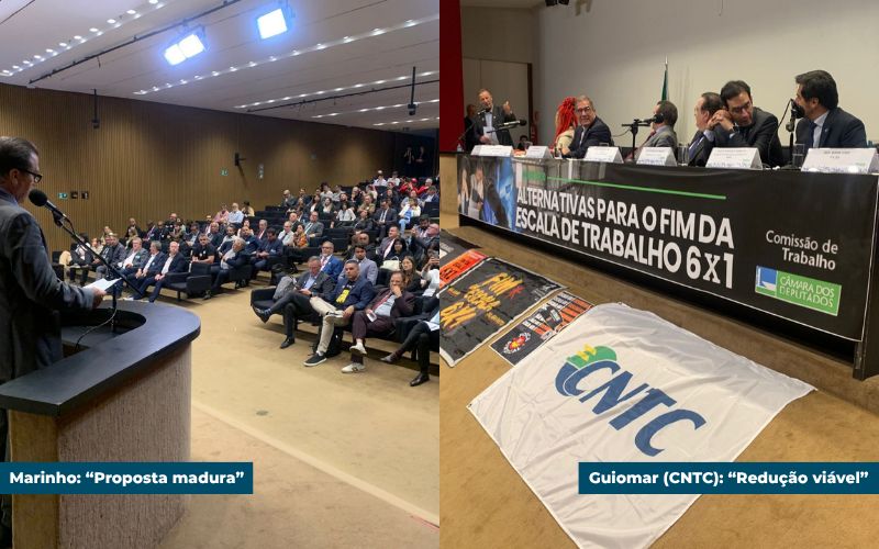 Mobilizados por Motta, comerciários lotam audiência na Câmara pelo fim da 6x1!