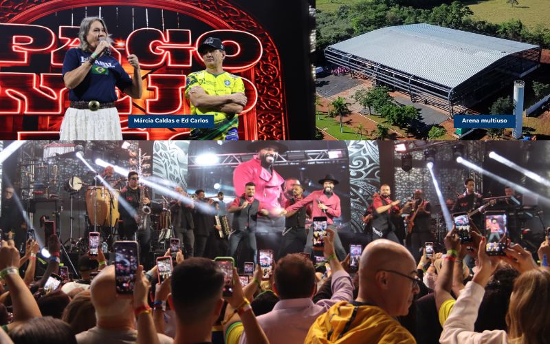 Feijoada com show de Alexandre Pires inaugura a Arena Multiuso no Complexo Eco em Avaré