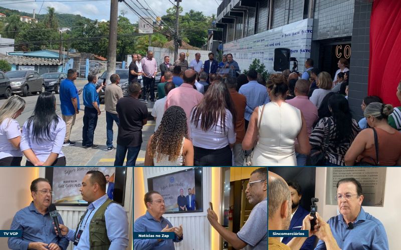 Autoridades e imprensa prestigiam agenda do presidente Motta em Cotia