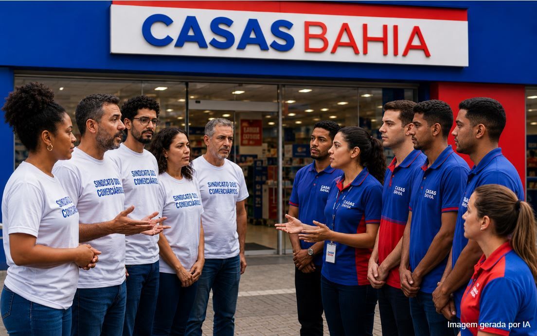 Unidade comerciária fortalece enfrentamento na crise das Casas Bahia