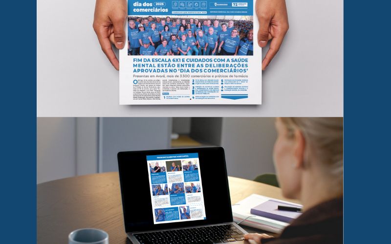 Federação inicia distribuição do Informe Especial sobre o Dia dos Comerciários