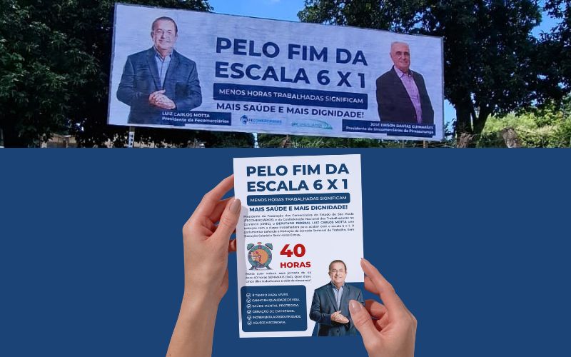 Sindicatos unificam a comunicação pelo Fim da 6x1