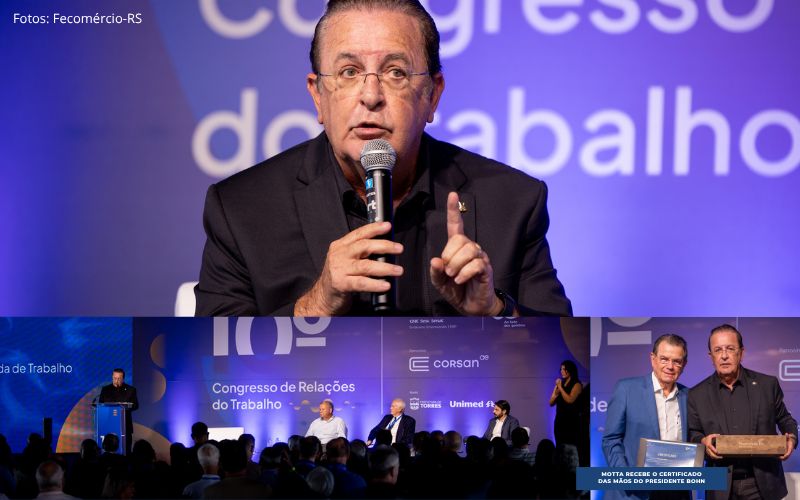 Em evento patronal, Motta enfatiza seu posicionamento pela redução da jornada semanal de trabalho