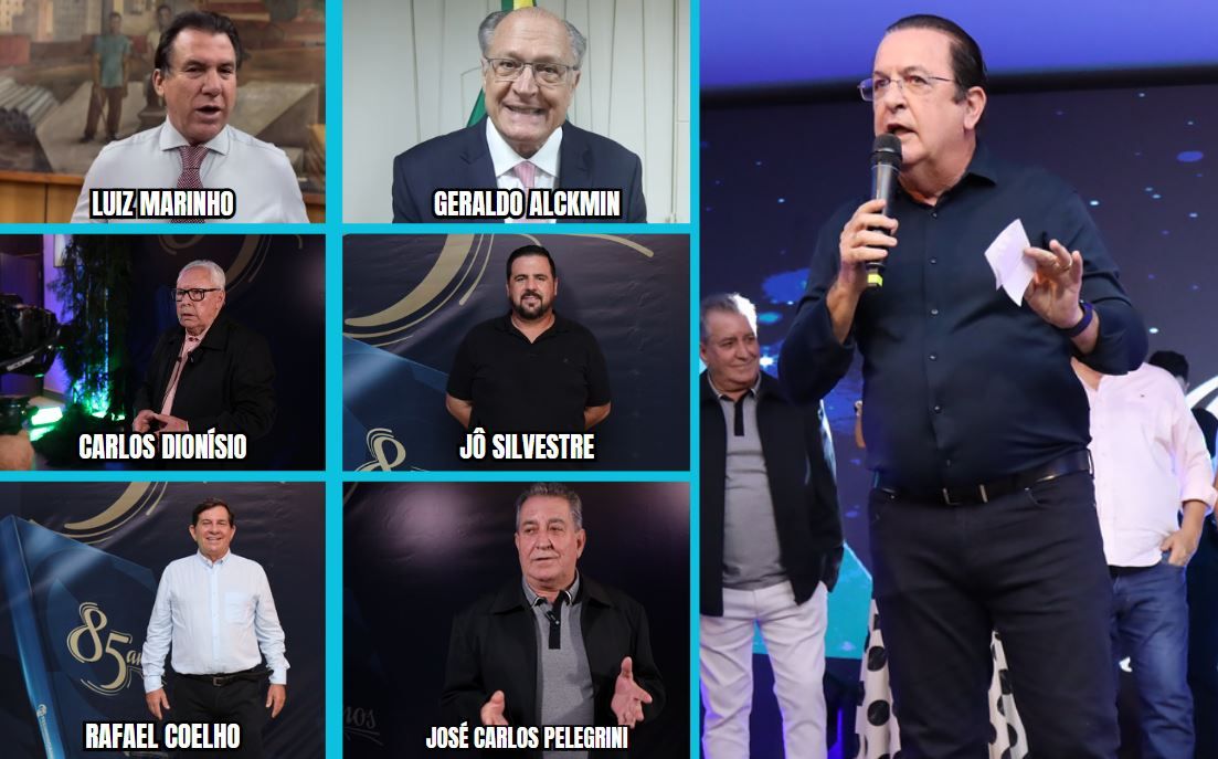 Personalidades cumprimentam Motta pela inauguração do novo EcoBlue Hotel