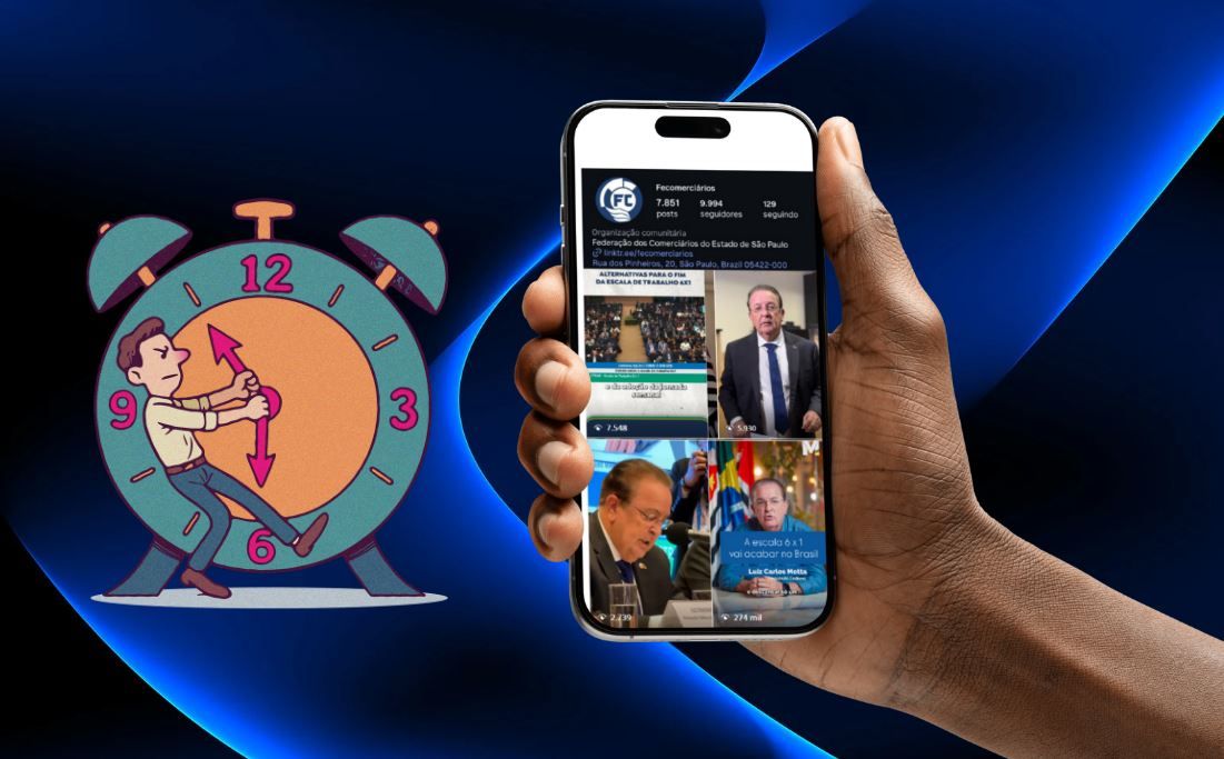 Vídeos sobre o fim da 6x1 gravados por Motta já somam 290 mil visualizações