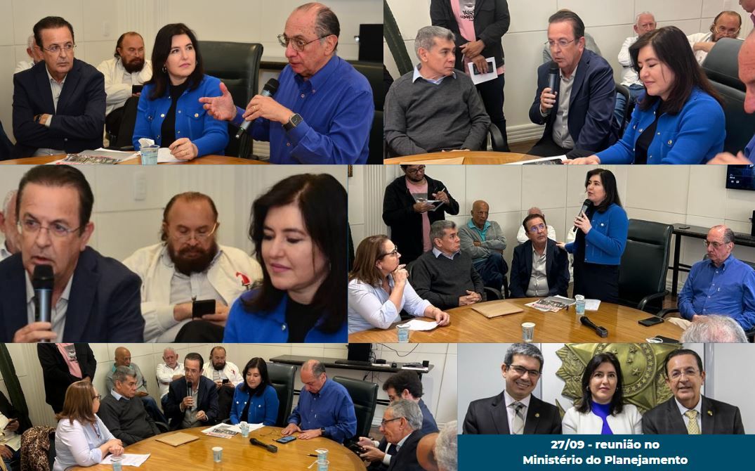 Ministra Tebet participa de produtivo encontro com sindicalistas na sede dos Comerciários de SP